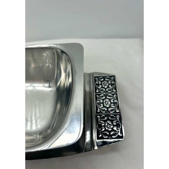 Velvet 18 Stainless Stanley Roberts Serving‎ Bowl Tray  6.5"x4.5" GAR2-2 - Picture 3 of 7